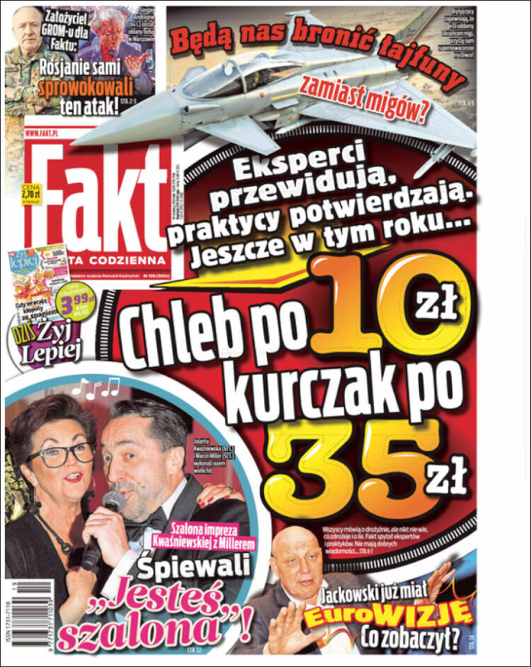 Portada de Fakt (Polonia)