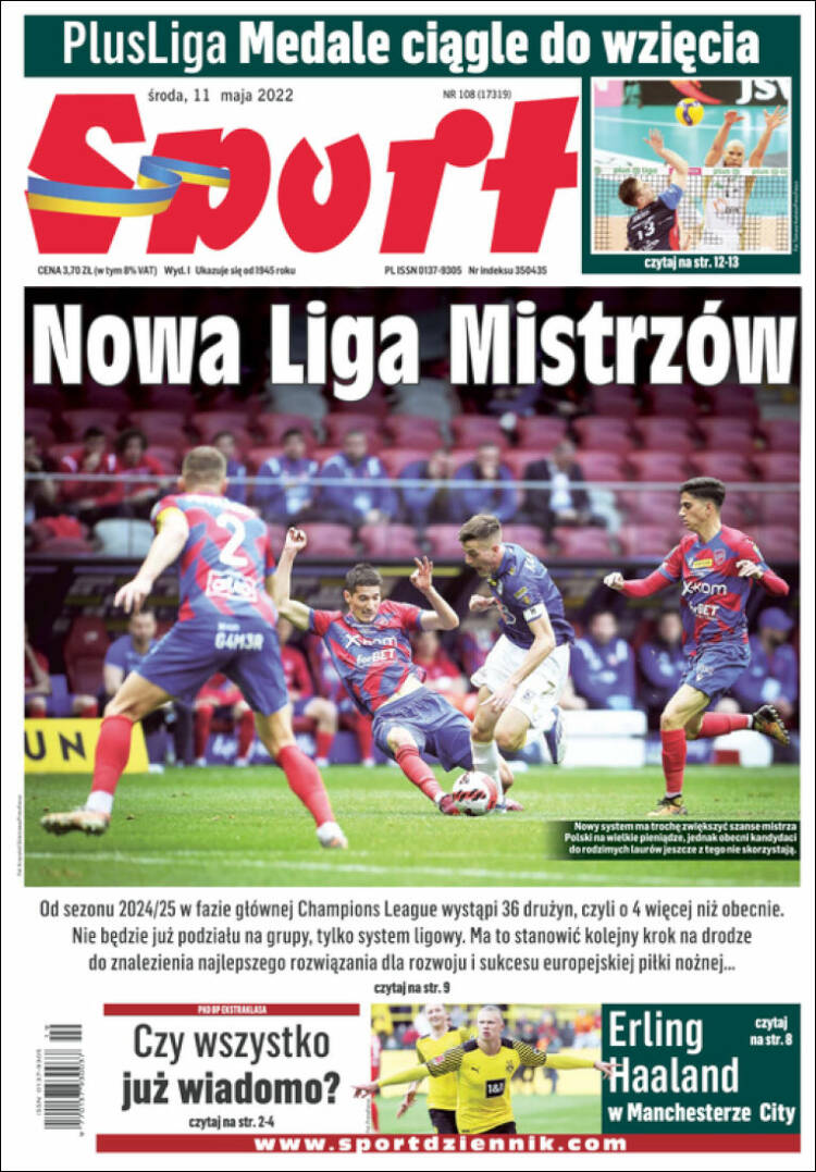 Portada de Katowicki Sport (Polonia)