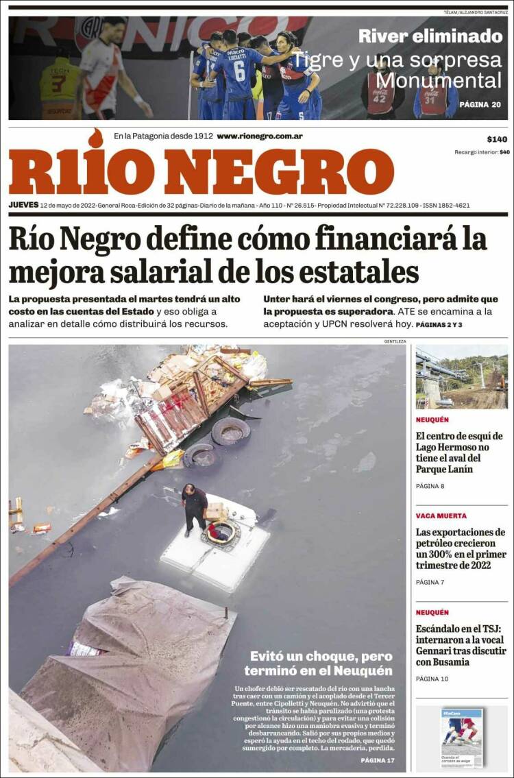 Portada de Rio Negro (Argentina)