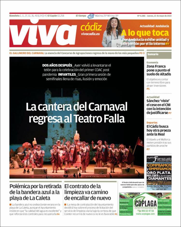 Portada de Información - Cadiz (Espagne)