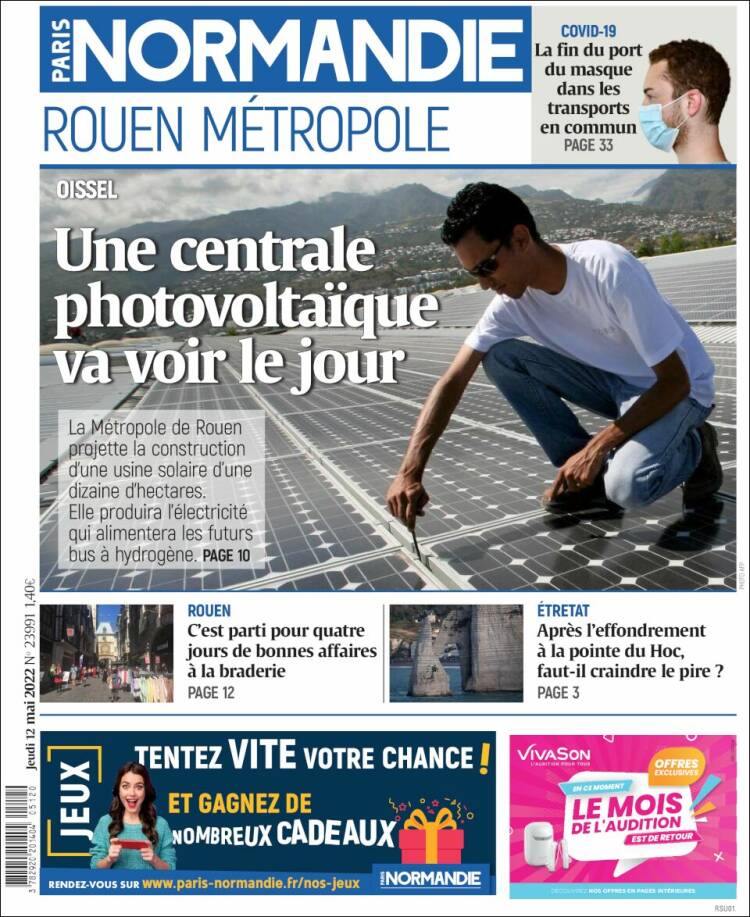 Portada de Paris Normandie (France)