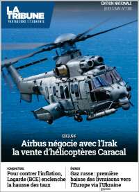 Portada de La Tribune (Francia)