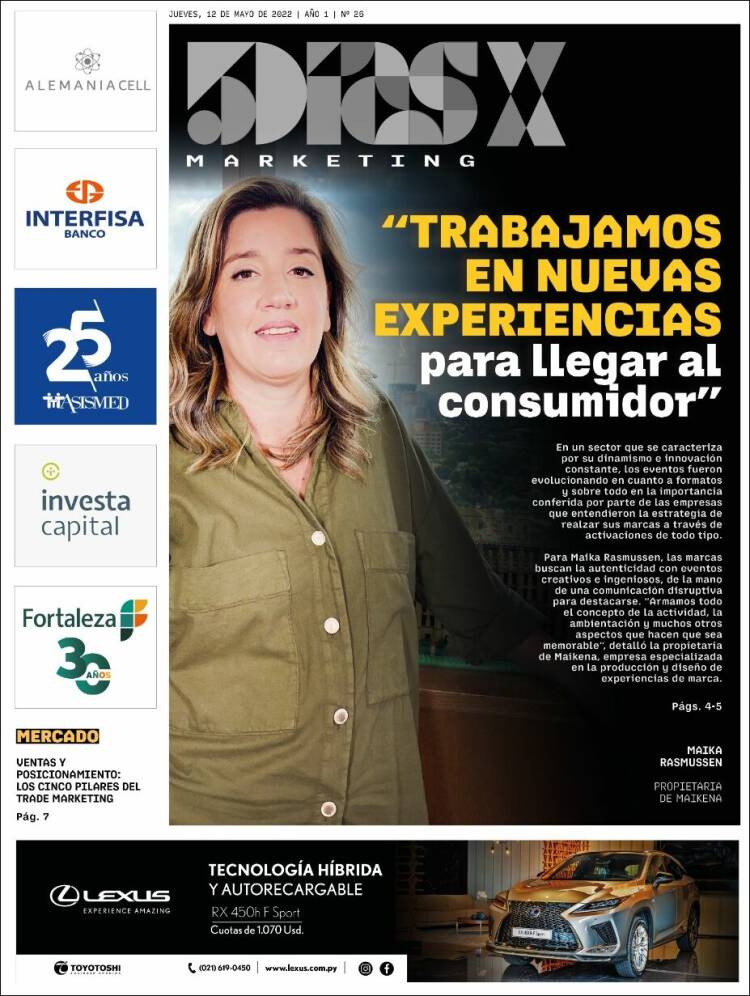 Portada de 5 Días (Paraguay)