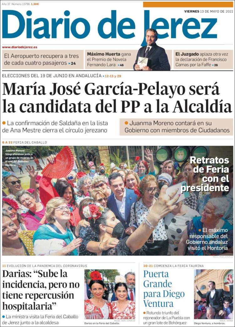 Portada de Diario de Jerez (Espa&ntilde;a)
