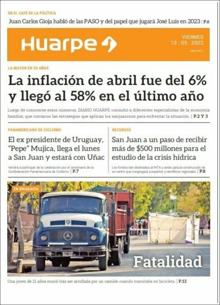 Portada de Huarpe (Argentina)