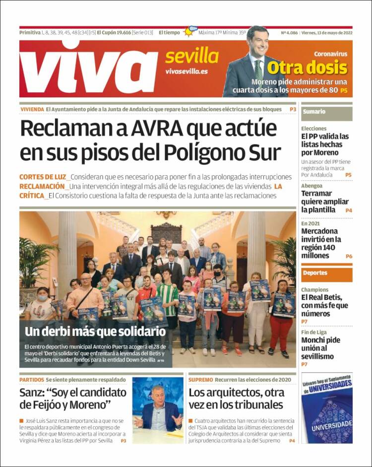 Portada de Viva Sevilla (España)