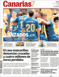 Portada de Canarias 7 (España)