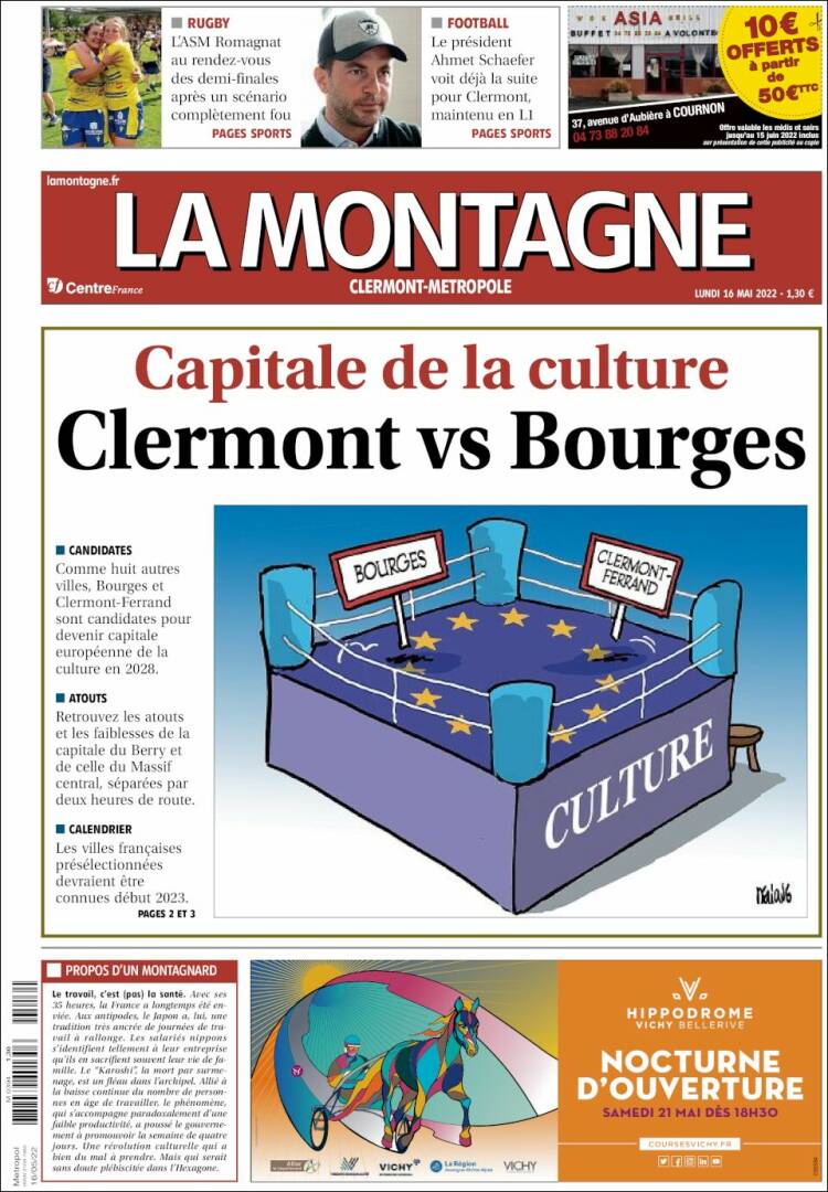 Portada de La Montagne (France)