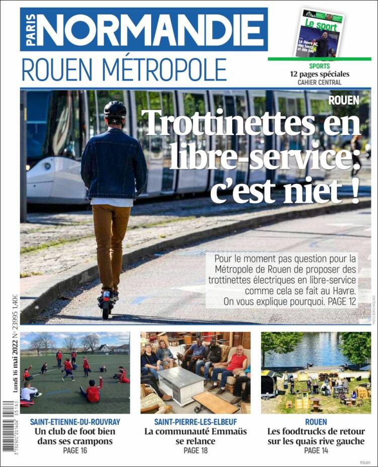 Portada de Paris Normandie (France)