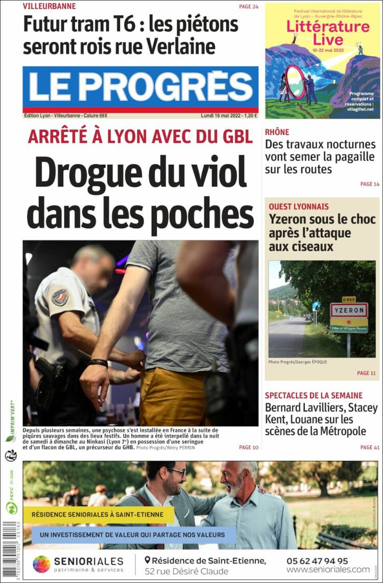 Portada de Progres de Fecamp (France)