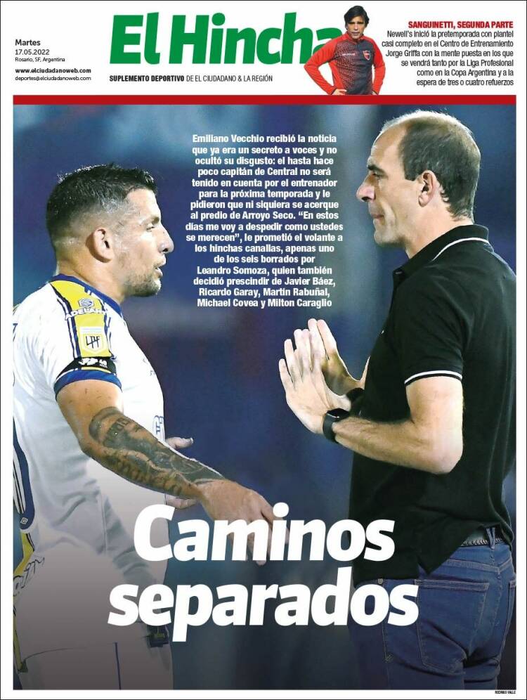 Portada de El Hincha (Argentina)