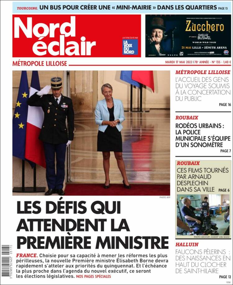 Portada de Nord Éclair (Francia)