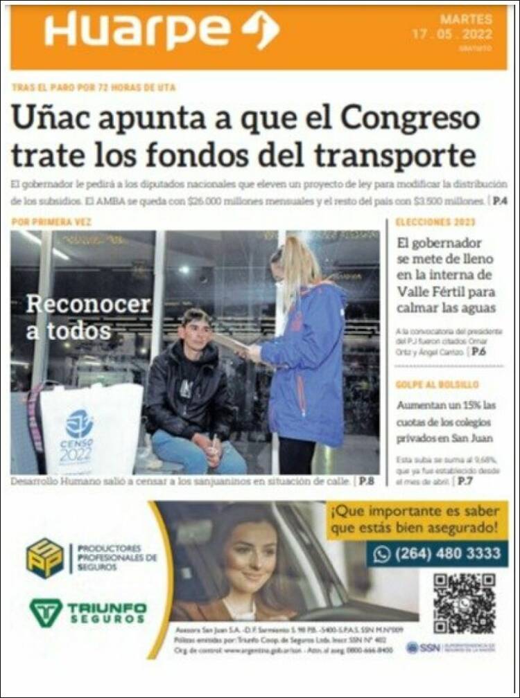 Portada de Huarpe (Argentina)