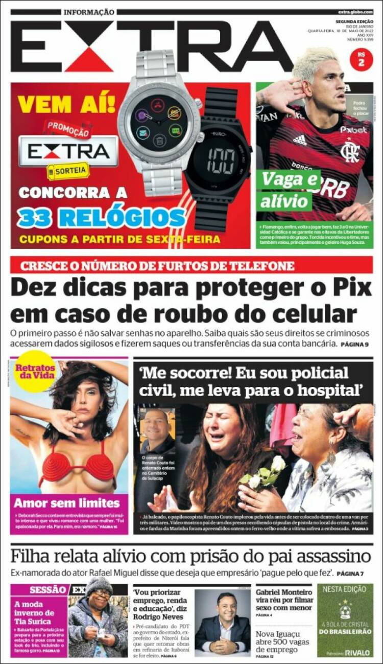 Portada de Extra (Brasil)