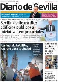 Portada de Diario de Sevilla (España)