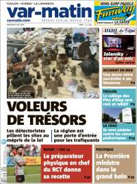 Portada de Var-Matin (Francia)