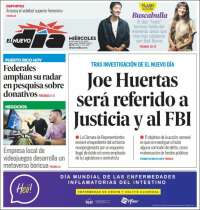 Portada de El Nuevo Día (Puerto Rico)