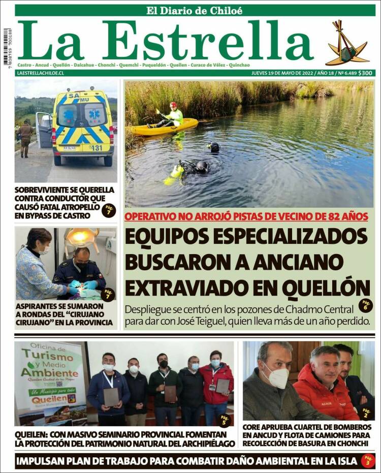 Portada de Estrella de Chiloé (Chile)