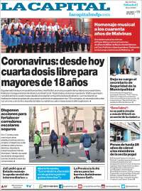 Portada de Diario La Capital - Mar del Plata (Argentina)