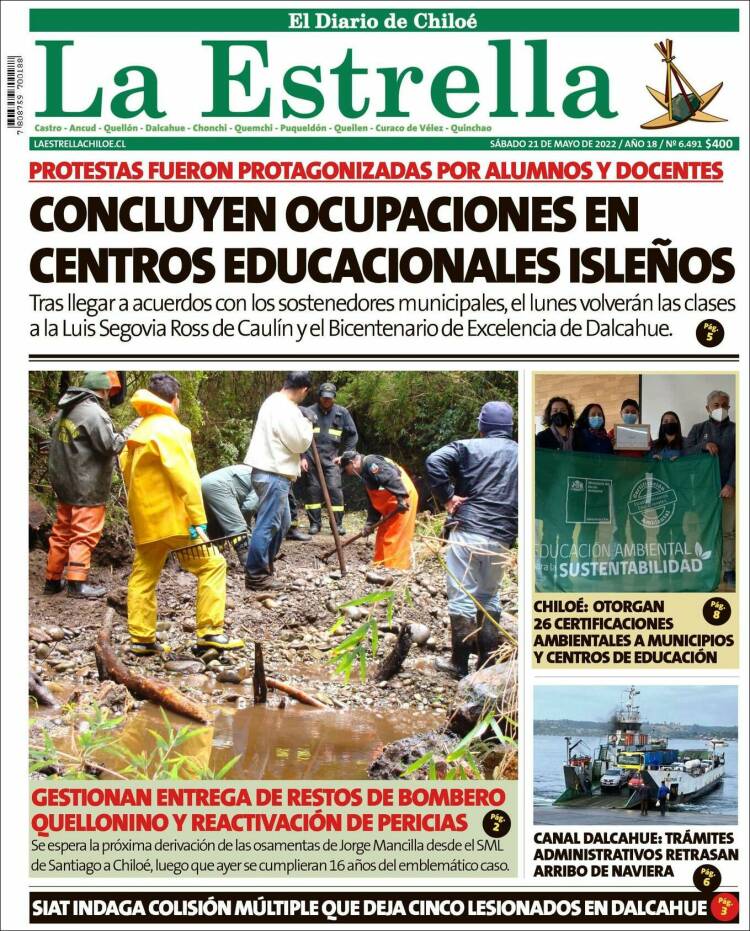 Portada de Estrella de Chiloé (Chile)