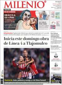 Portada de Milenio - Jalisco (M&eacute;xico)