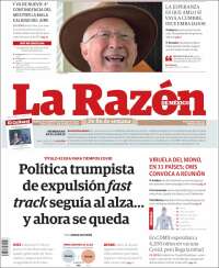 Portada de La Razón (M&eacute;xico)