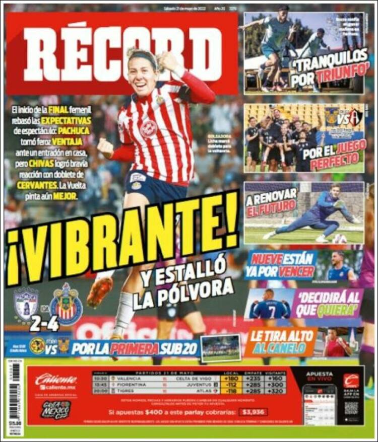 Portada de Record (M&eacute;xico)