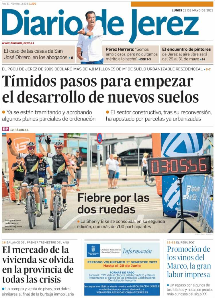 Portada de Diario de Jerez (Espa&ntilde;a)