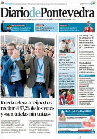 Portada de Diario de Pontevedra (Espa&ntilde;a)