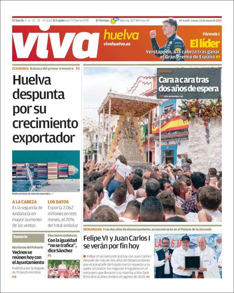 Portada de Viva Huelva (Espa&ntilde;a)