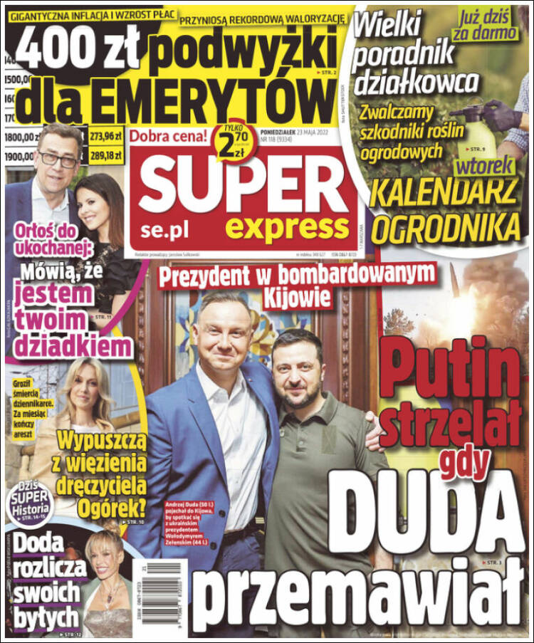 Portada de Super Express (Polonia)