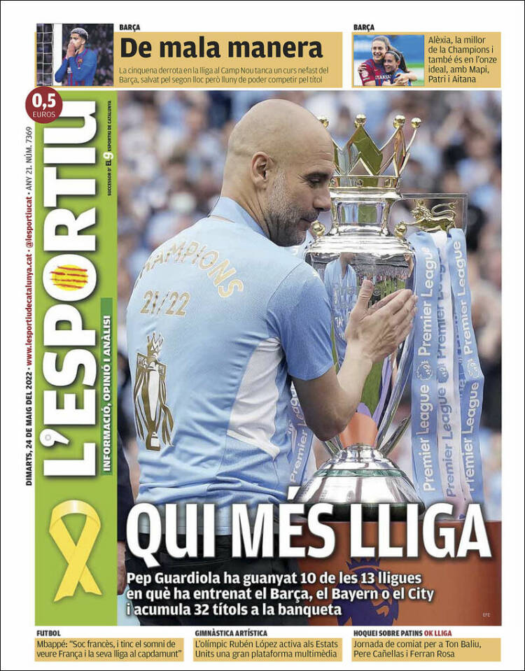 Portada de L'Esportiu (España)