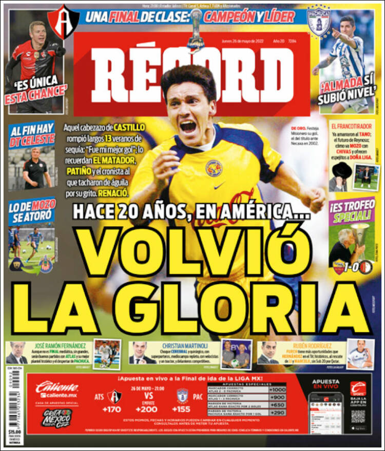 Portada de Record (Mexique)