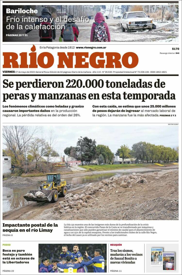 Portada de Rio Negro (Argentina)