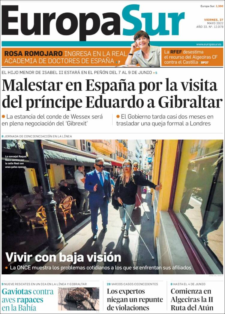 Portada de Europa Sur (España)