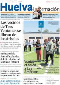 Portada de Huelva Información (España)