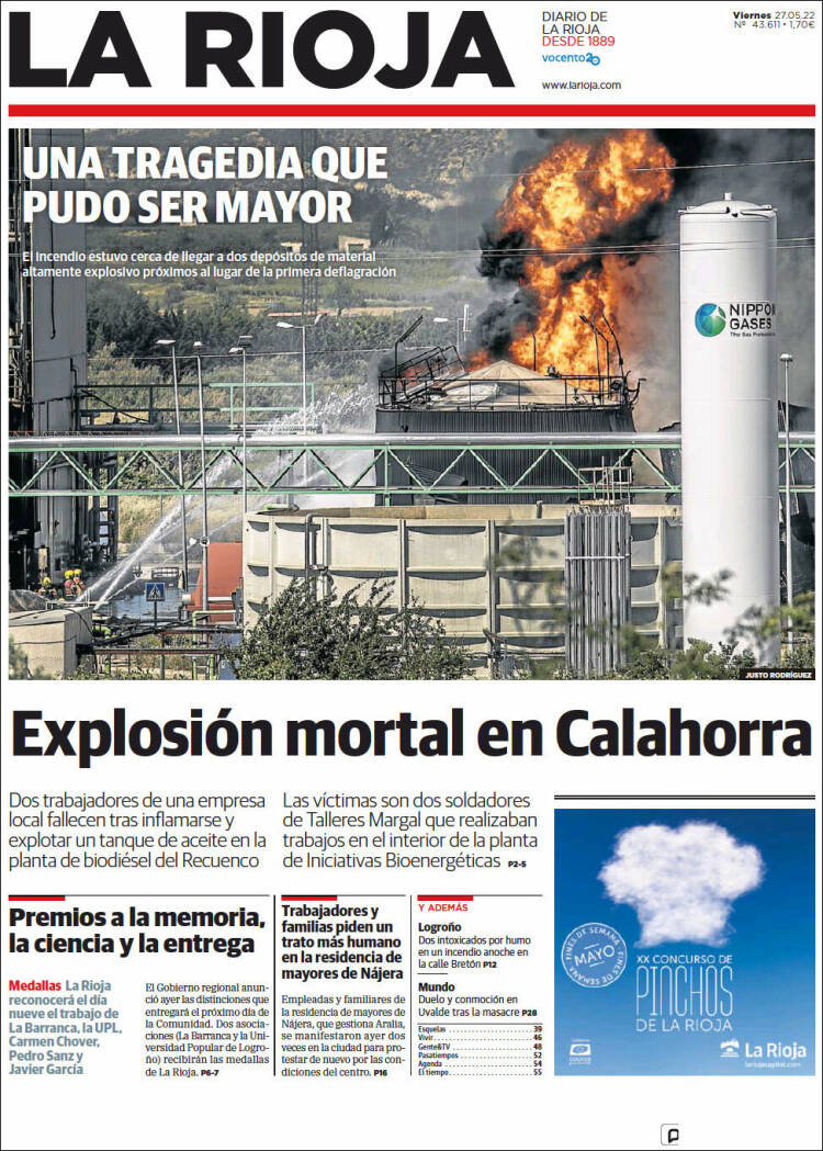 Portada de La Rioja (España)