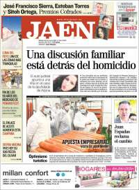 Portada de Diario Jaén (España)