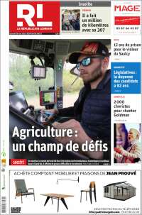 Portada de Le Republicain Lorrain (Francia)