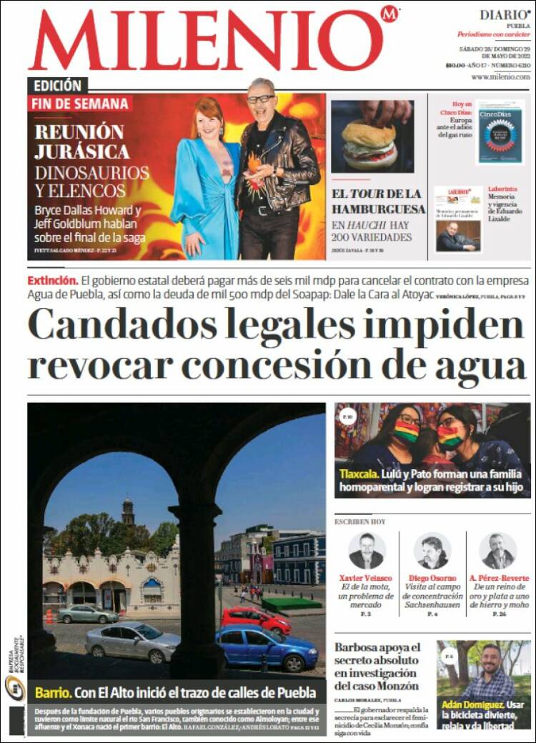 Portada de Milenio de Puebla (M&eacute;xico)