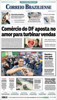 Portada de Correio Braziliense (Brasil)