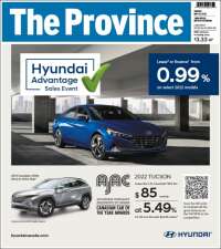 Portada de The Province (Canadá)