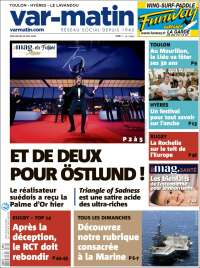 Portada de Var-Matin (Francia)