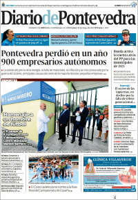 Portada de Diario de Pontevedra (Espa&ntilde;a)