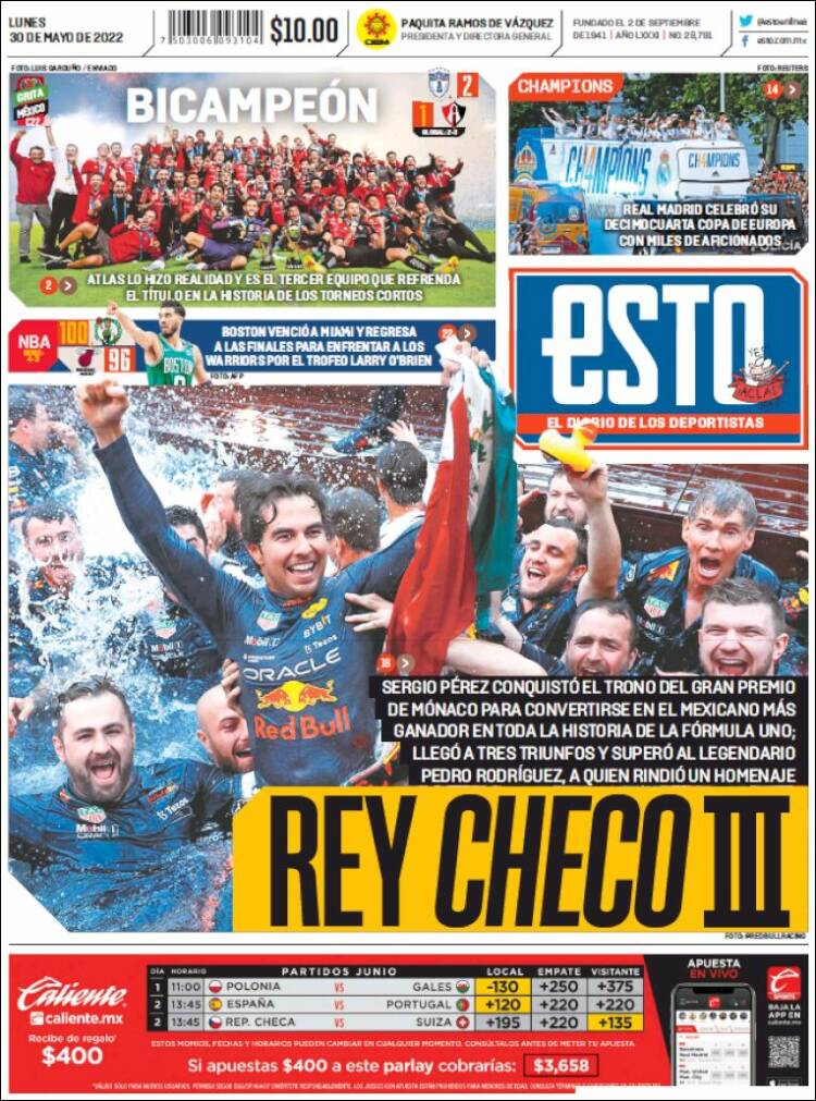 Portada de Esto (México)