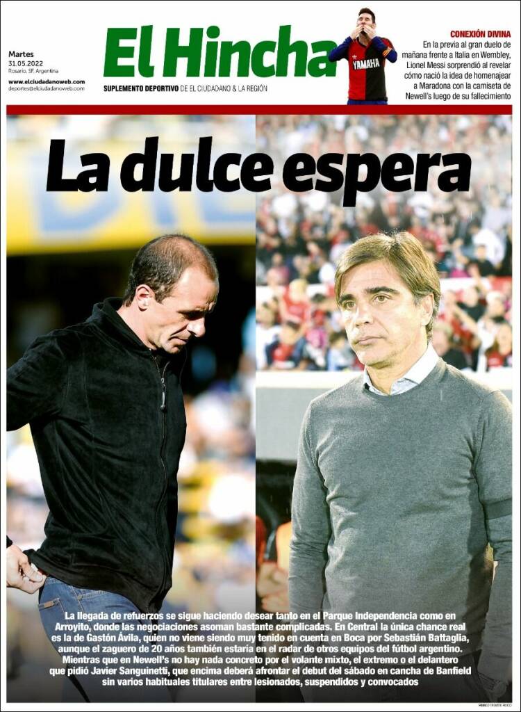 Portada de El Hincha (Argentina)