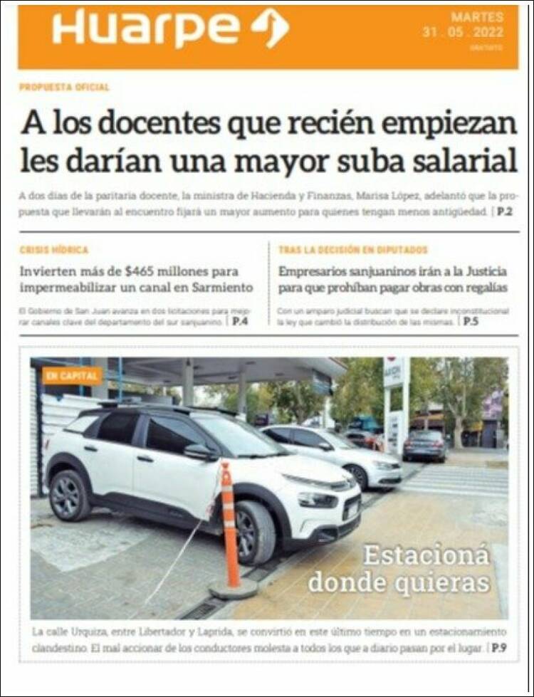 Portada de Huarpe (Argentina)