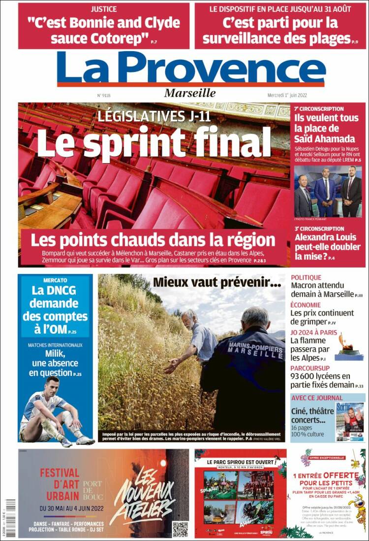 Portada de La Provence (France)