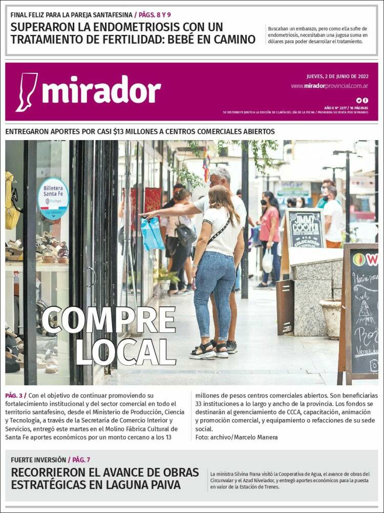 Portada de Mirador Provincial (Argentina)