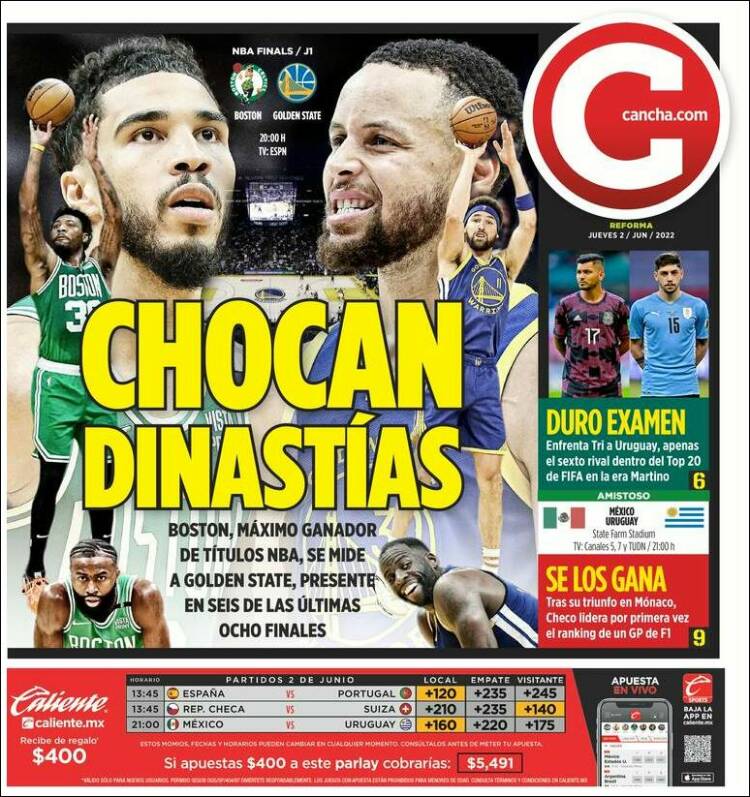 Portada de Cancha (México)